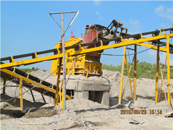日产2500吨斜锆石轮式移动制砂机 